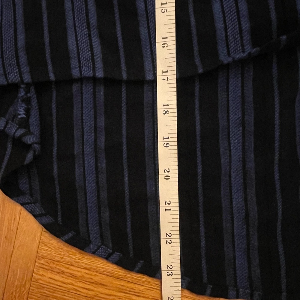 Free People By My Side Stripe Reversible Tie Front Sleeveless Top Size XS NWOT - Picture 7 of 8